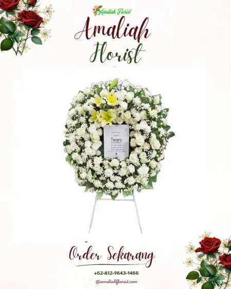 Krans Bunga Duka Ballroom Wedding Jakarta