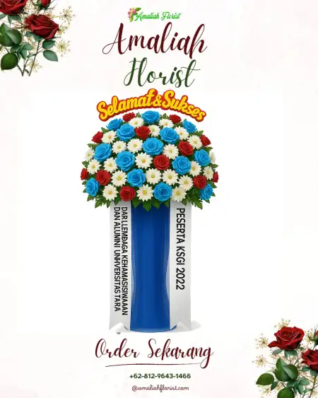 Standing Flowers Ballroom Wedding Jakarta